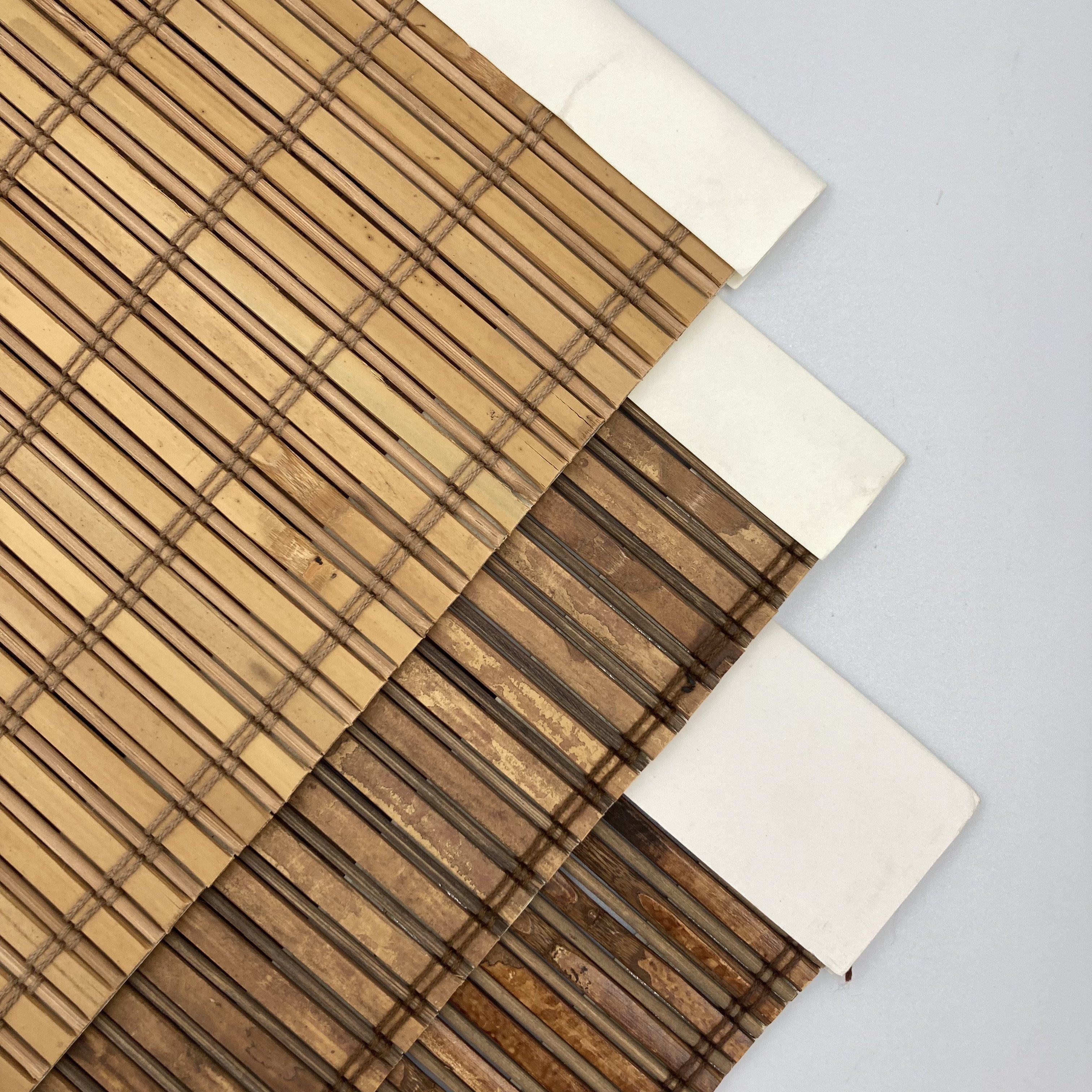 Woven Natural Material with Bamboo Fiber Fabric