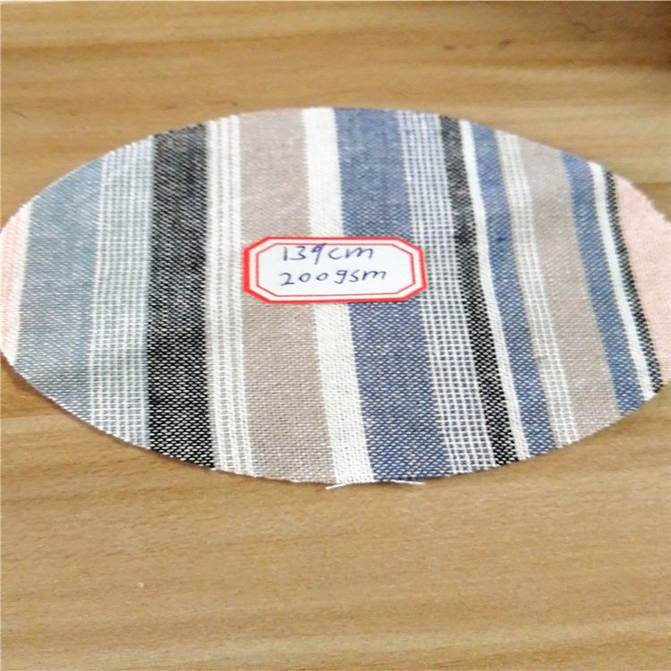 stock lot cotton linen blend fabric roll for garment plain dyed color cotton slub linen blend fabric wholesale China factory