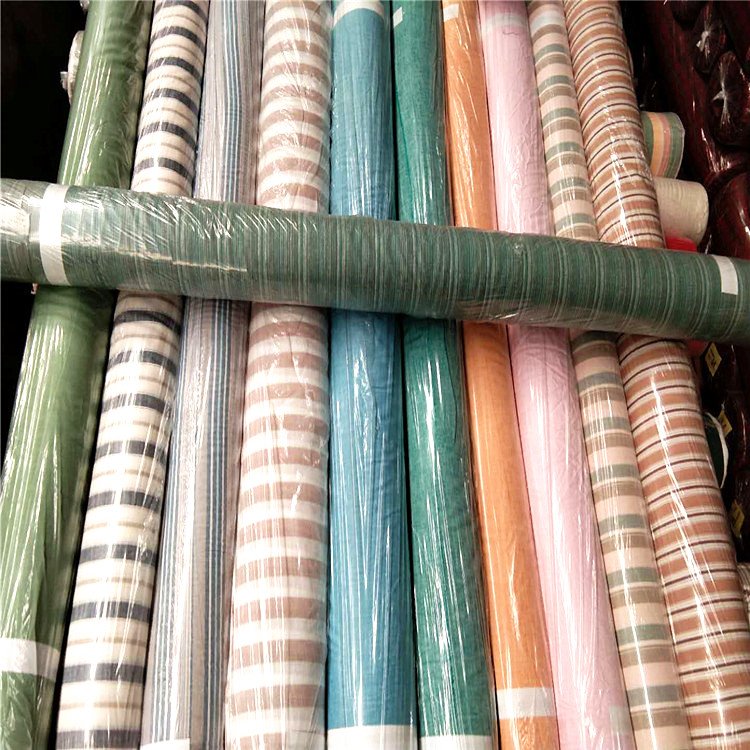 stock lot cotton linen blend fabric roll for garment plain dyed color cotton slub linen blend fabric wholesale China factory