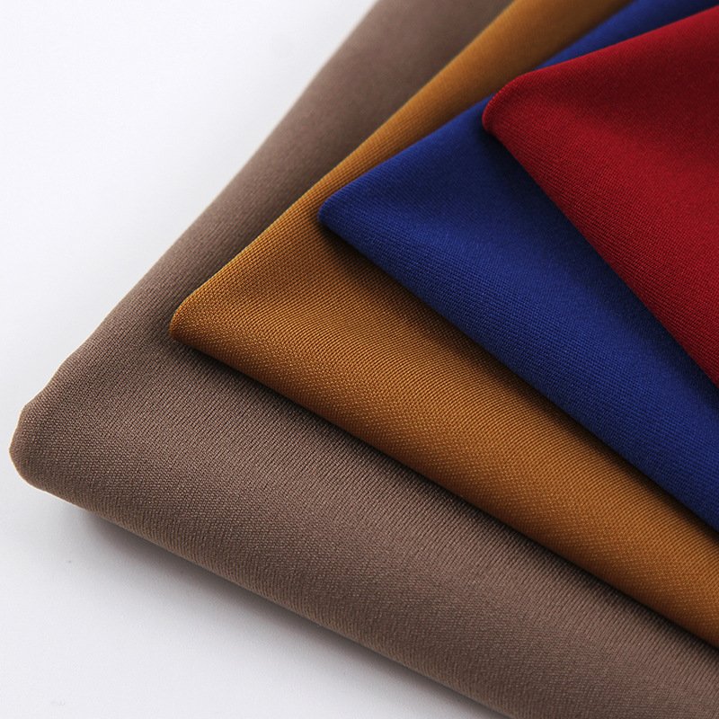 India NR Roma 40S 50S 60S Shaoxing Knit Zurich Wholesale Textile Poly PD Fabric, Zurich 4 Way Fabric For Sports Wear/