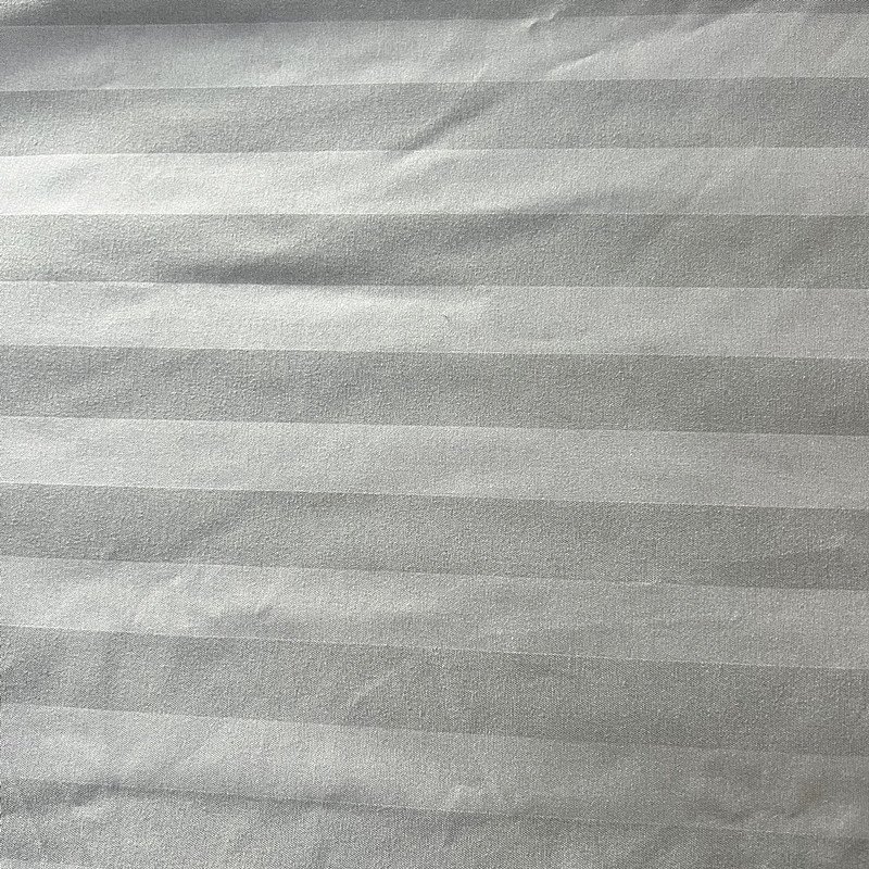 poly micro stripe fabric 1cm 3cm polyester stripe fabric hotel 3cm stripe white fabric for bedding set