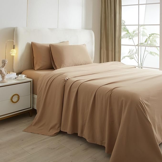 Blicket And Sheets Bed Set Bamboo Fiber Comfortable Bed Sheet Good Quality Custom Sheets Set