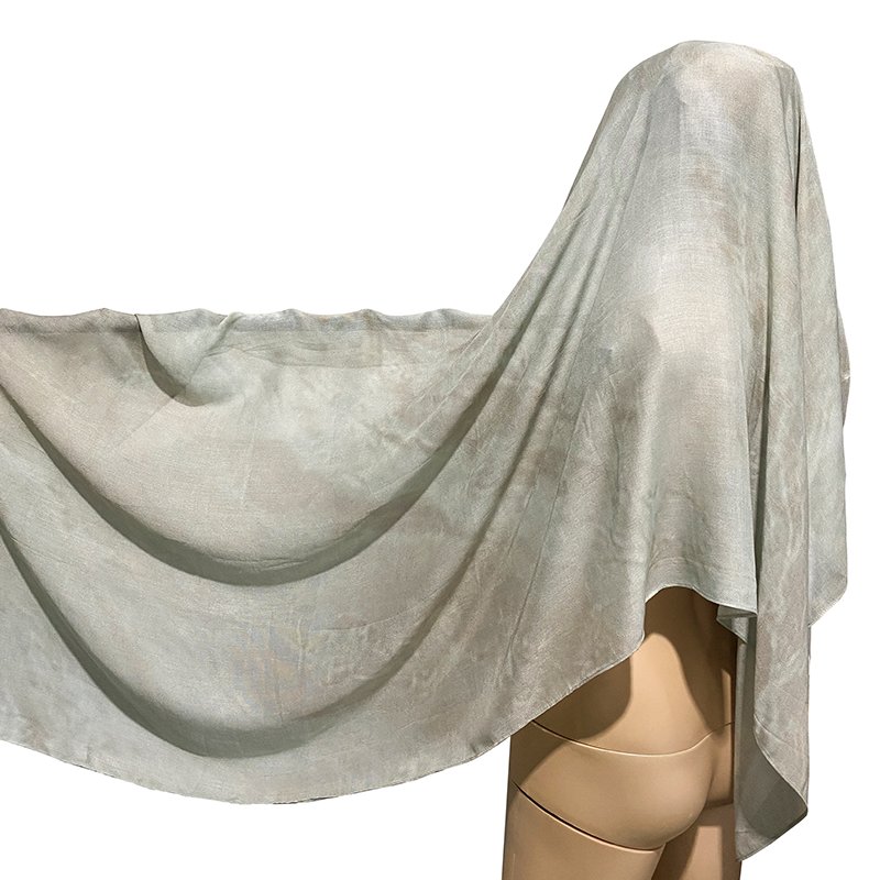 The latest fabric Modal print breathable Bamboo fiber cotton Modal print Muslim women's headscarf Hijab with hat cap