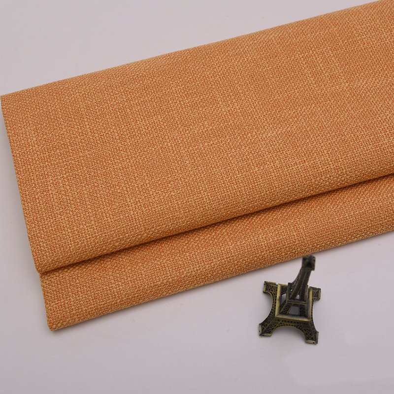 LXYLSZ17 Unique Textured Solid Sofa Jacquard 100% Polyester Faux Poly Linen Fabric