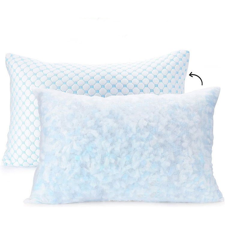 Cooling bamboo foam adjustable memory foam bed pillow for bed sleep