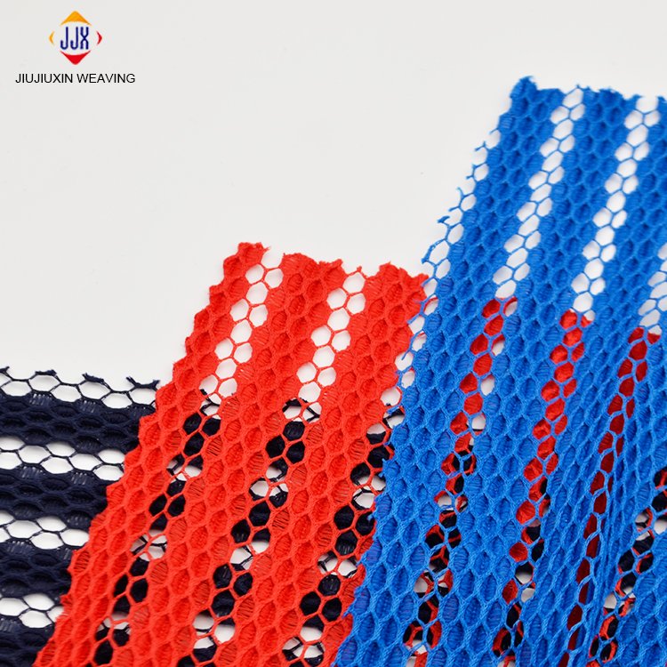 Suppliers 2023 New Air Mesh Fabric for Bedding China 3d Product Fashionable Knitted Plaid Jiangsu Upholstery Fabric Tricot 6D-04