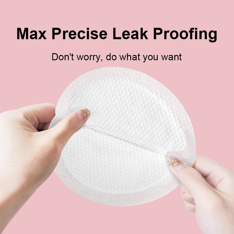 Hot Selling Product Leakproof Design Natural Bamboo Fiber Disposable Nursing Pads For Breast Feeding