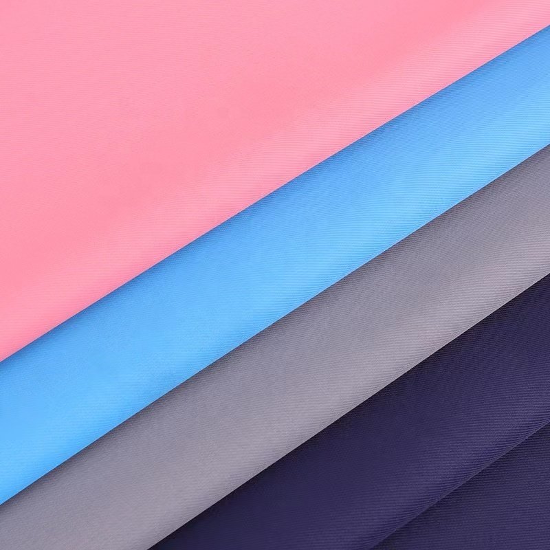 bed sheet fabric microfiber solid dyed fabric for bed linen polyester