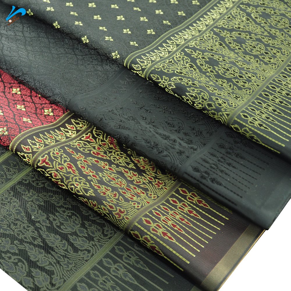 Jindian Ready To Ship Thailand Wholesale Clothing 100% Polyester Fabric For Suit For Dress and Garment For Thai Sarong