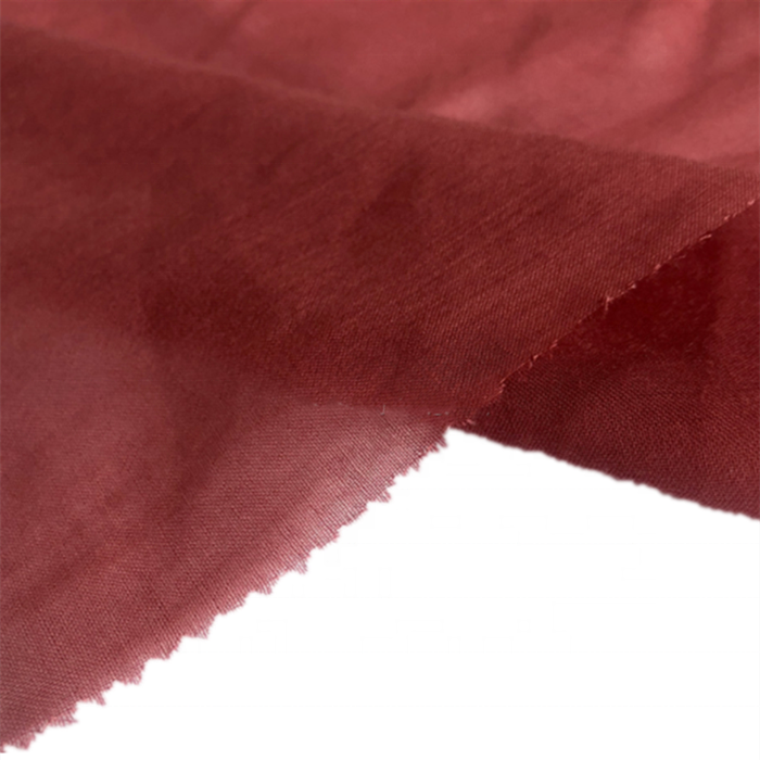 cheap 100% polyester spun twisted voile fabric width 44/45" for scarf and sari