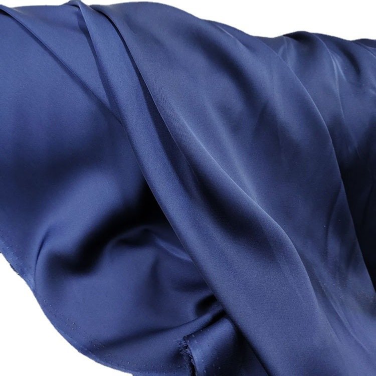 Wholesale Garment Material Shine Silk Fabric Satin 100% Polyester Cloth Bridal Satin For Dress Wedding