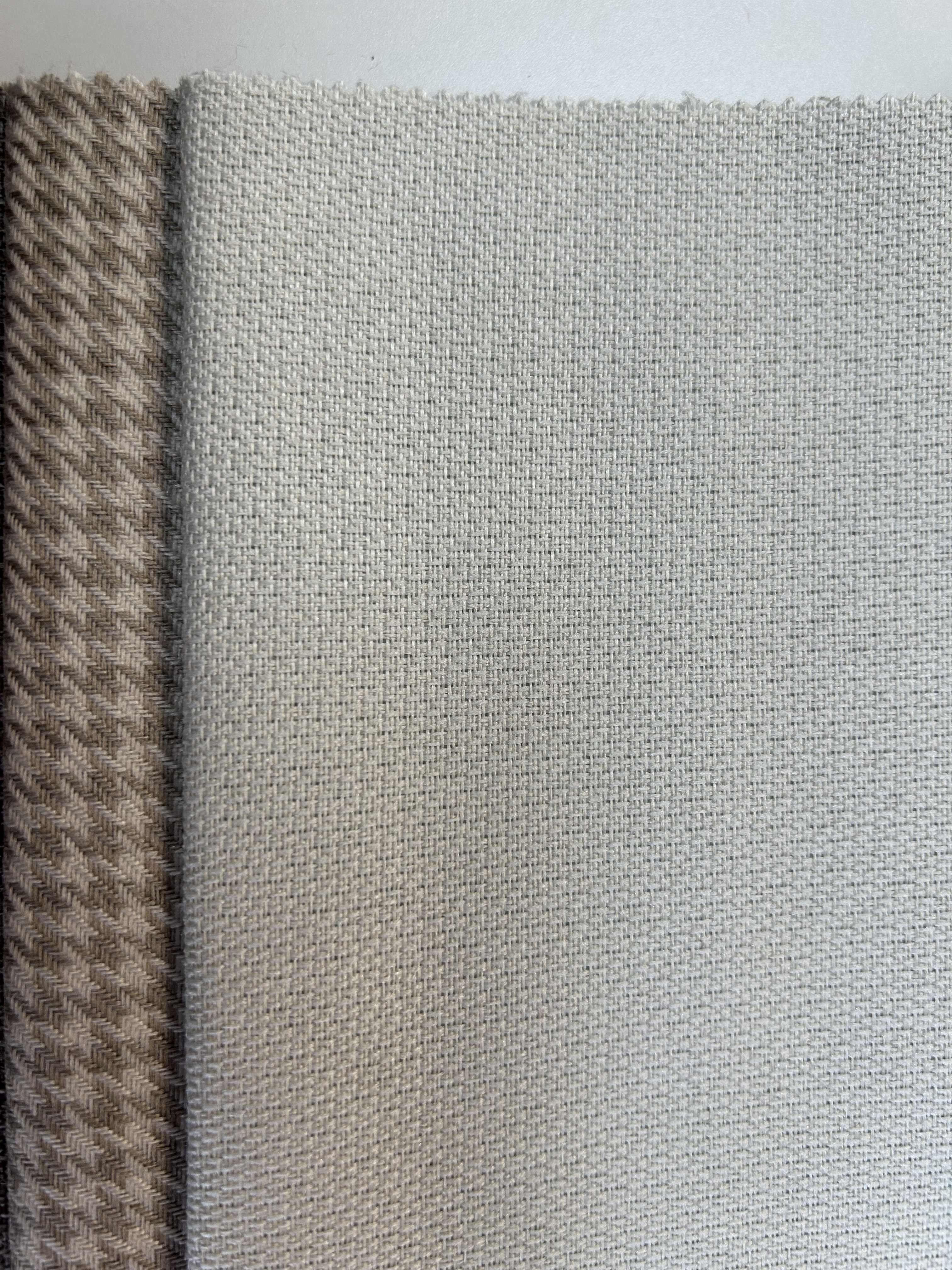 Popular Furniture home textile 100% polyester upholstery linen look curtain fabric