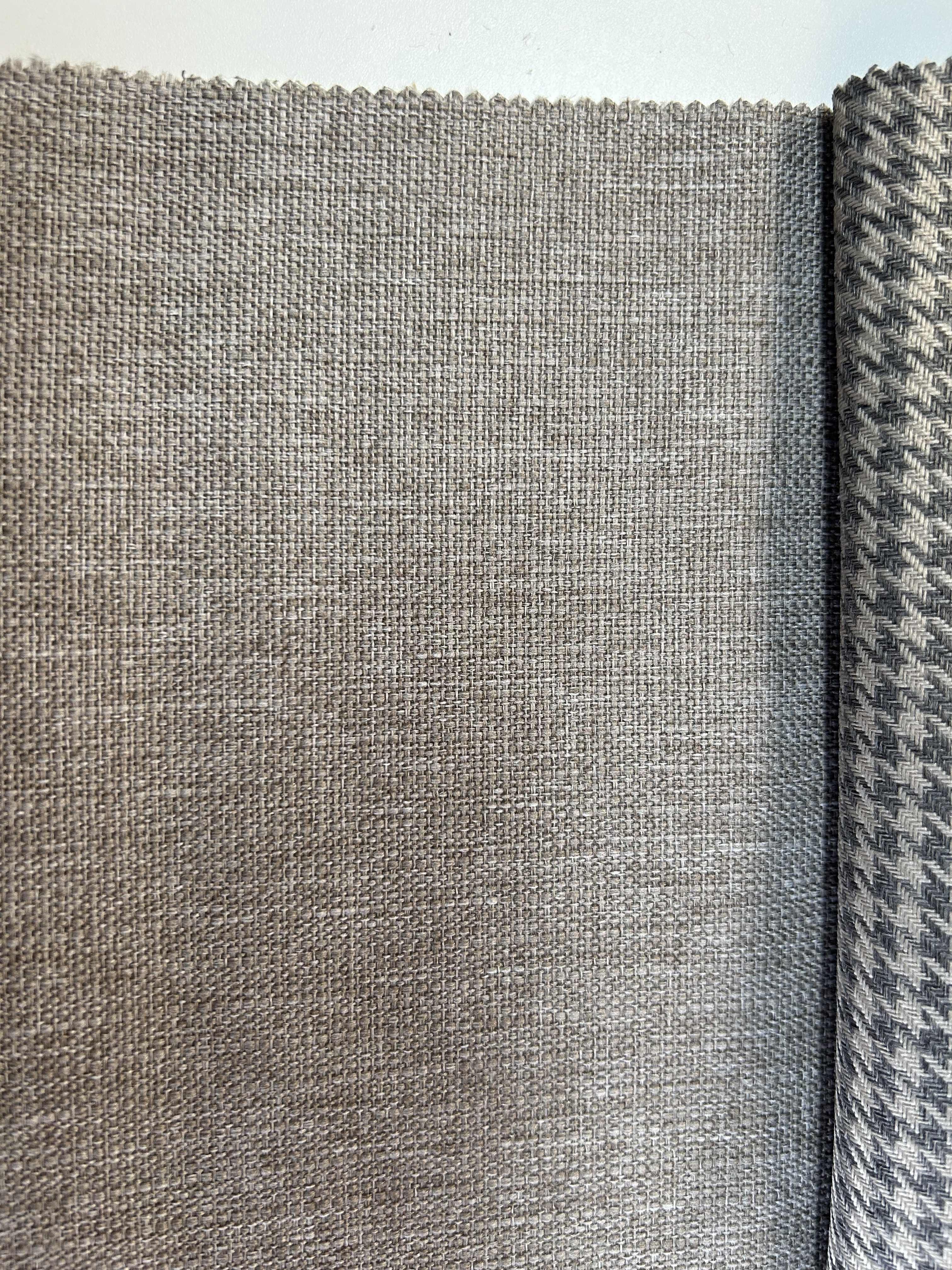 Popular Furniture home textile 100% polyester upholstery linen look curtain fabric