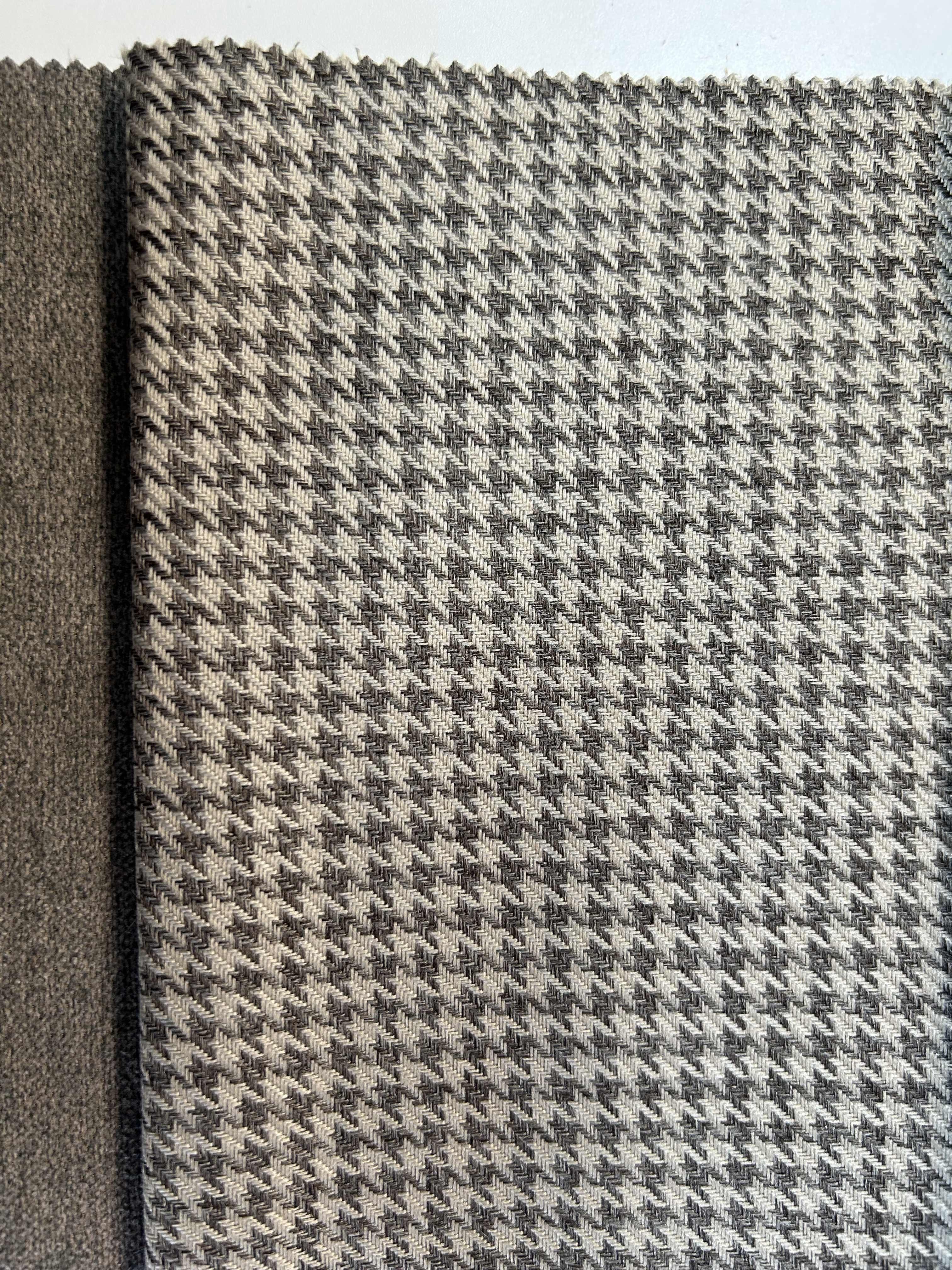Popular Furniture home textile 100% polyester upholstery linen look curtain fabric