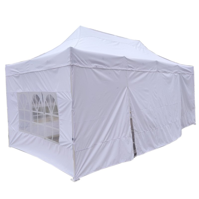 Ty Instant Carnival Outdoor Canopy Pop Up Tent with Side Walls