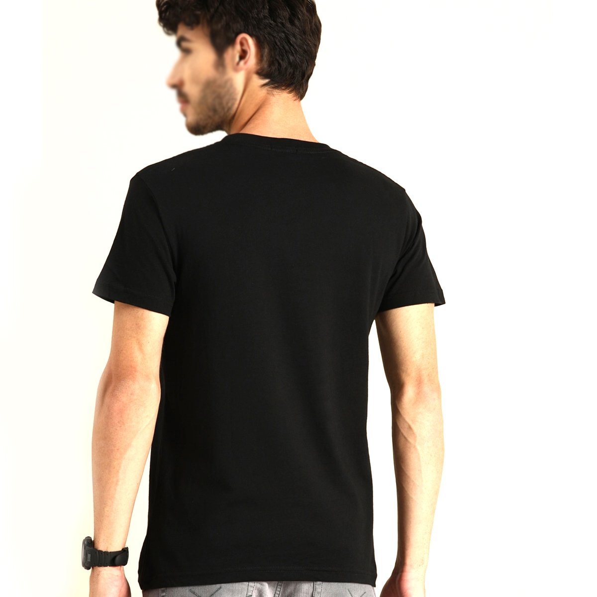 Customizable Men's T-Shirt Classic O Neck Short Sleeves Quick Dry Regular Shoulder Cotton/Bamboo Fiber Custom Screen Print