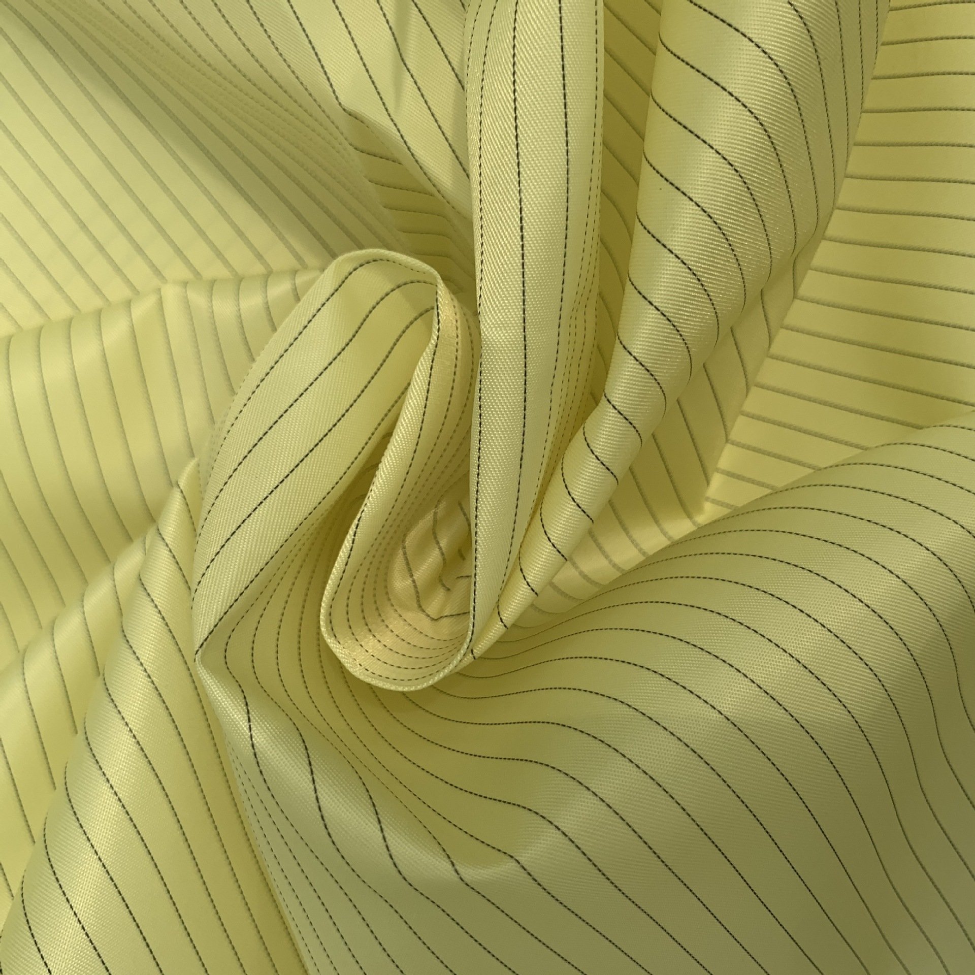 Conductive Wire Esd Polyester Fabric Anti-static Fabric Lint-free ESD 5mm Fabric For Cleanroom Workwear