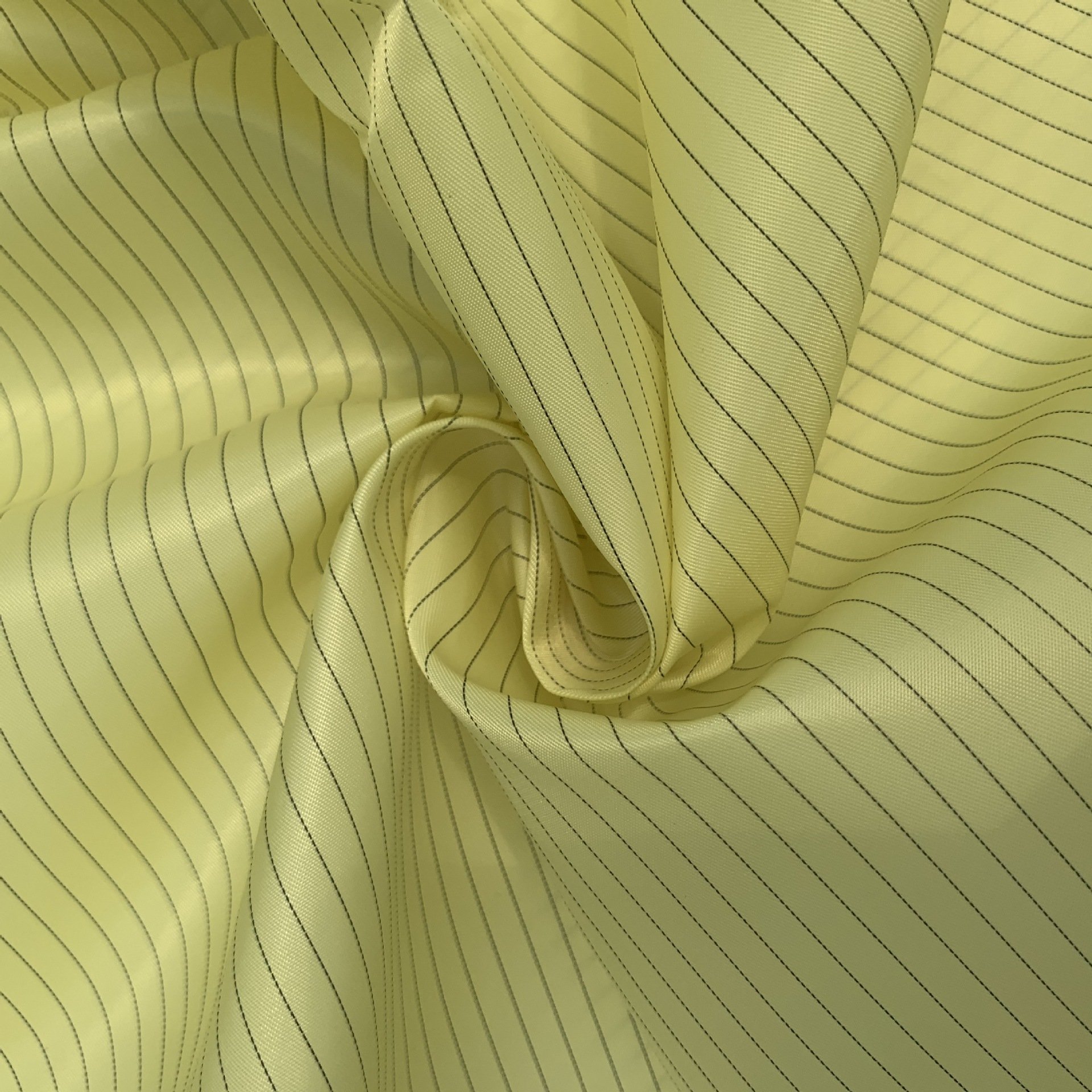 Conductive Wire Esd Polyester Fabric Anti-static Fabric Lint-free ESD 5mm Fabric For Cleanroom Workwear