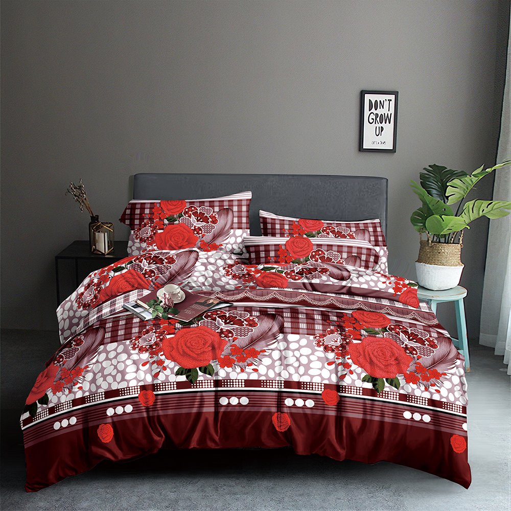 Factory delivery HIGH QUALITY 100% polyester print fabric for home textile wholesale with more than 300 weaving machines