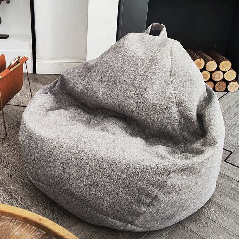 YUNJIN RTS XL One-Seat Bean Bag Chair Cover (No Filling)for Adults and Kids/Durable Candy Color Sofa Cover with Handle