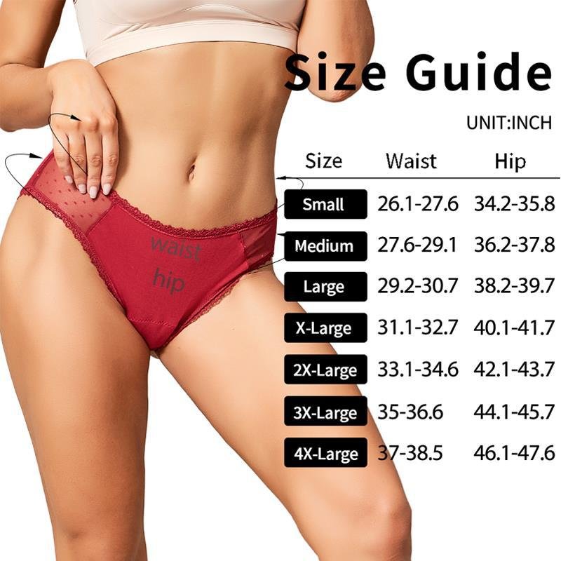 Evenyoung 4 Layers Leak Proof Bamboo Fiber Culotte Menstruelles Period Panties Biodegradable Bamboo Free Odor Period Underwear