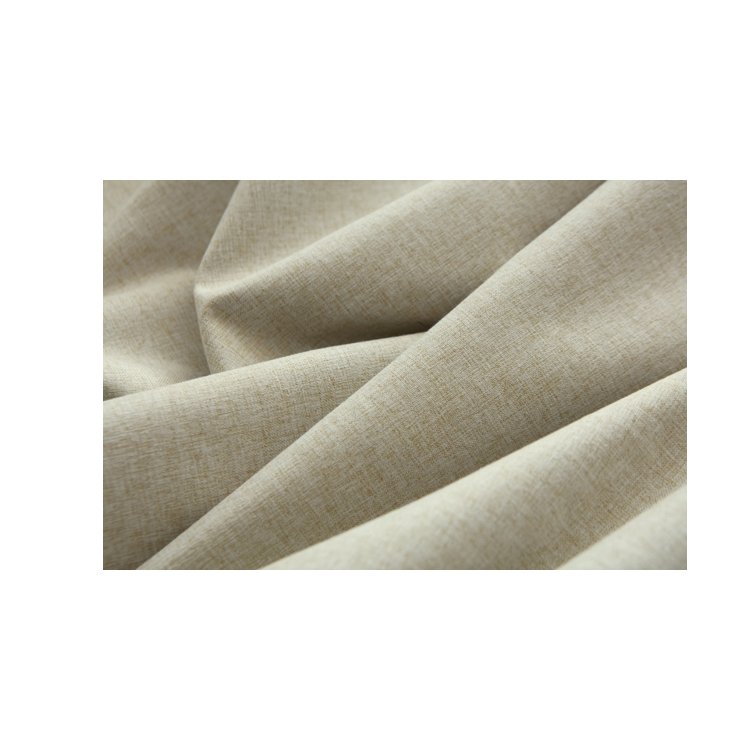 Highly Effective Double China Sided Rough Hemp New Technology Fine Grain Technology Luxury Sun Shade Blocker Curtains