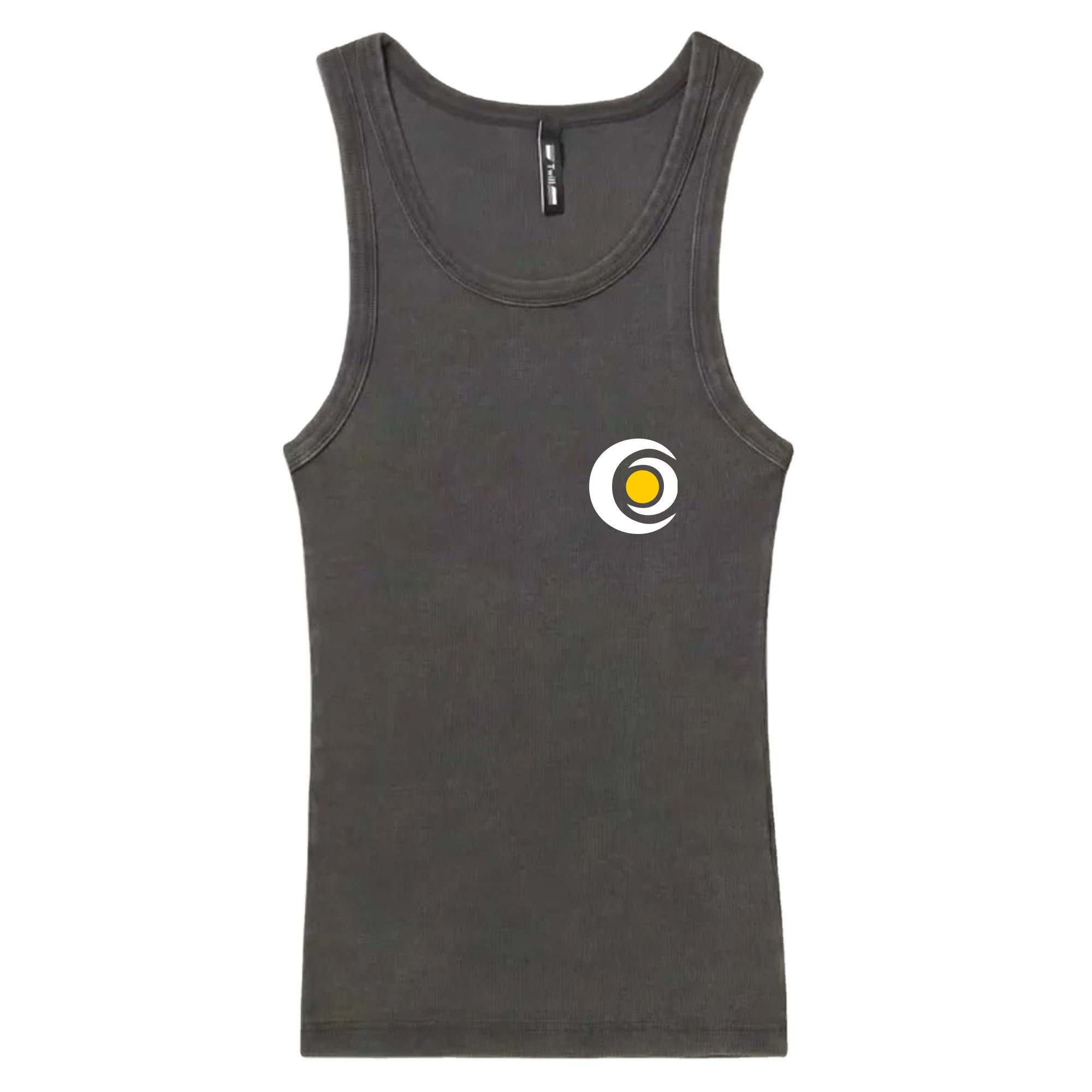 Men's Fitness Seamless Gym Tank Tops Quick Dry Bamboo Athletic Muscle Activewear with Custom Logo Print Bodybuilding Singlet