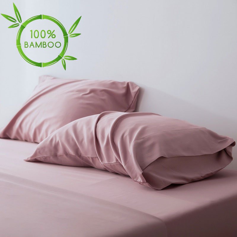 Cheaper Price Good Dyeing Performance Bamboo Fiber Pillowcase Luxury Pillowcases