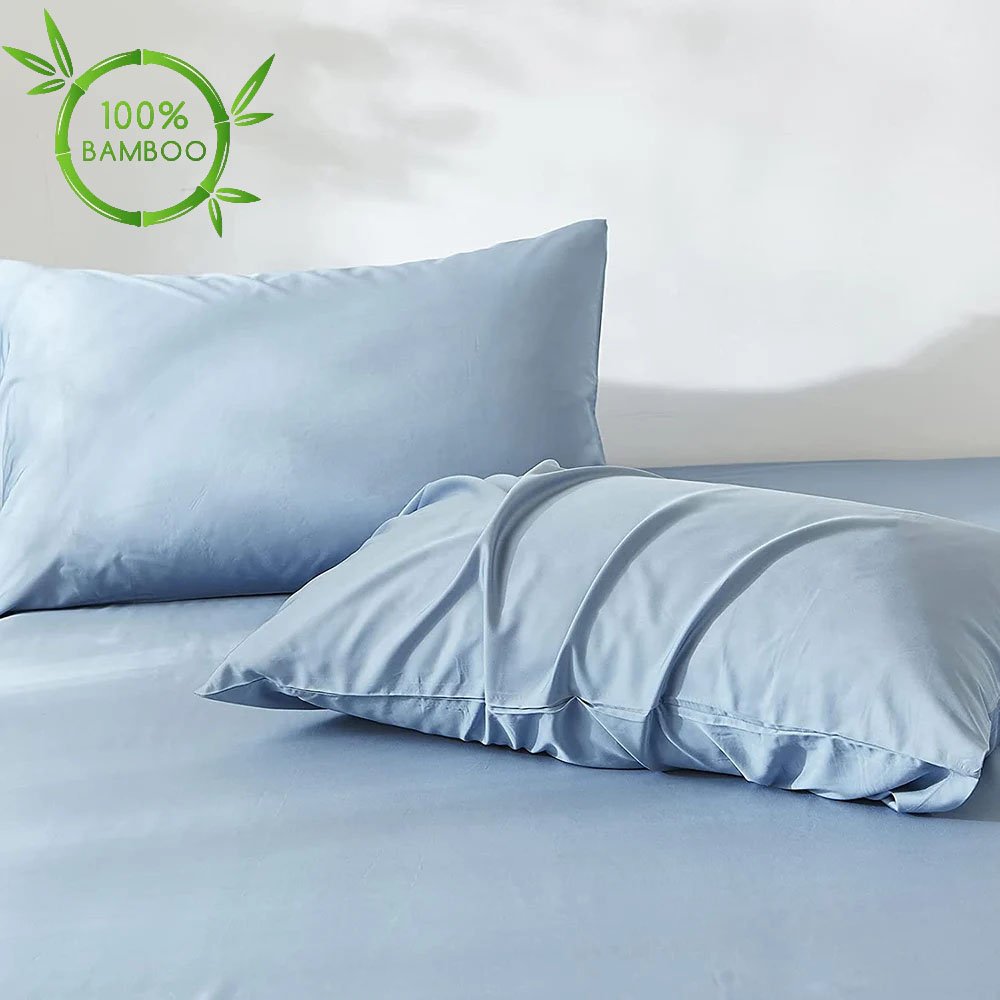 Cheaper Price Good Dyeing Performance Bamboo Fiber Pillowcase Luxury Pillowcases