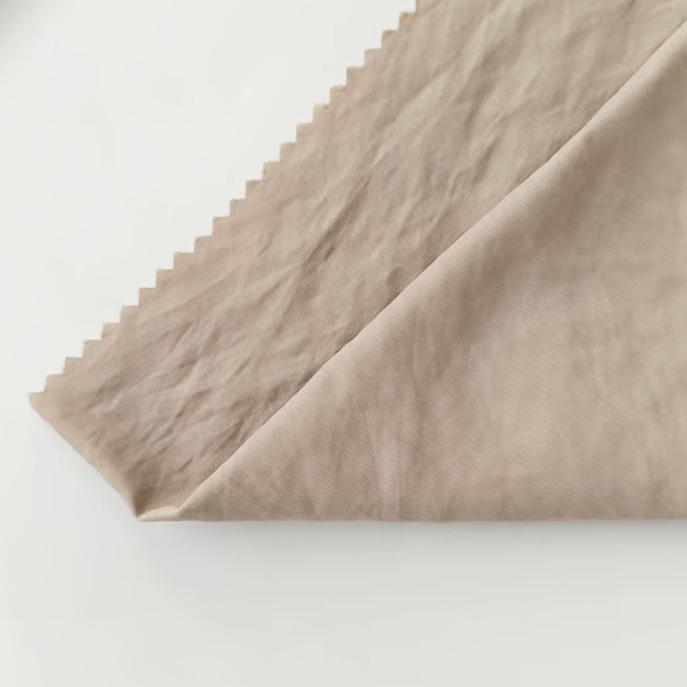 65/35 N/R Satin Fabric Bamboo like 100G/SQM Bamboo Fiber Diagonal 57/58" Plain Dyed for Garments Bags Skirts for Boys