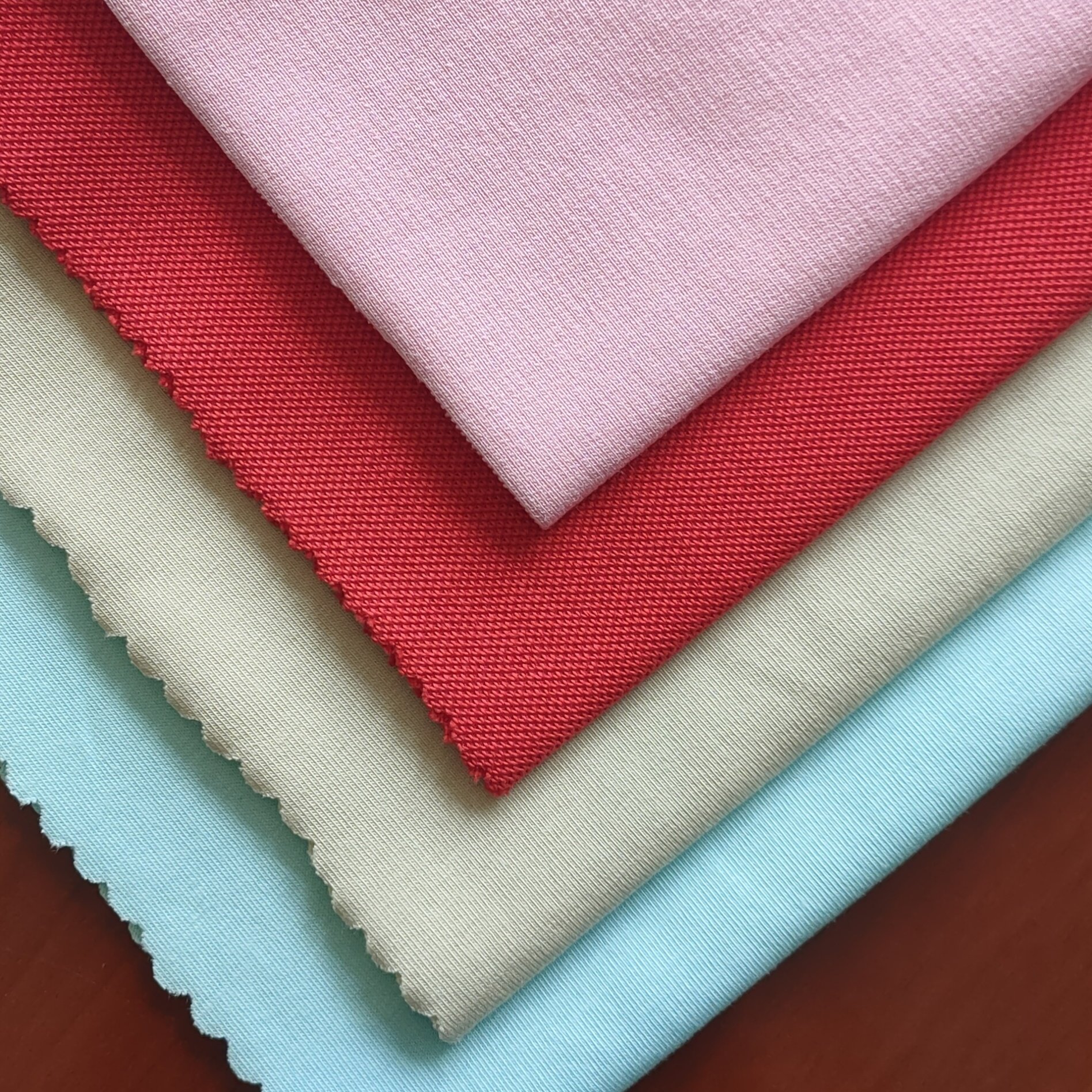 Z025 Bamboo fiber fabrics OEKOTEX-100 Anti-Bacterial Sustainable Organic Knitting 95% bamboo 5% spandex fabric for underwear