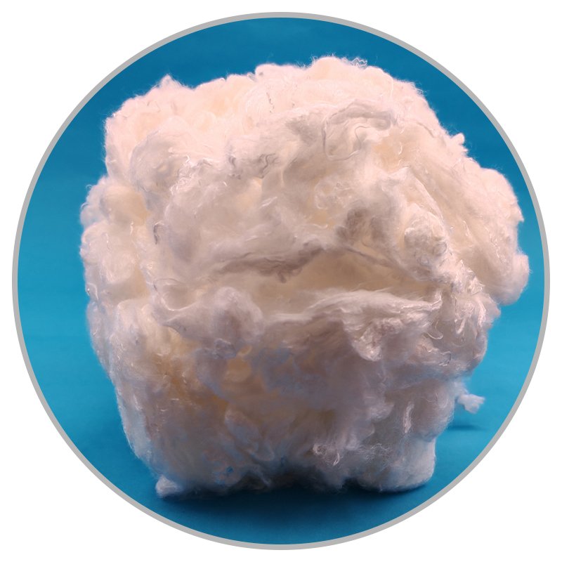 pure bamboo fiber for biodegradable nonwoven