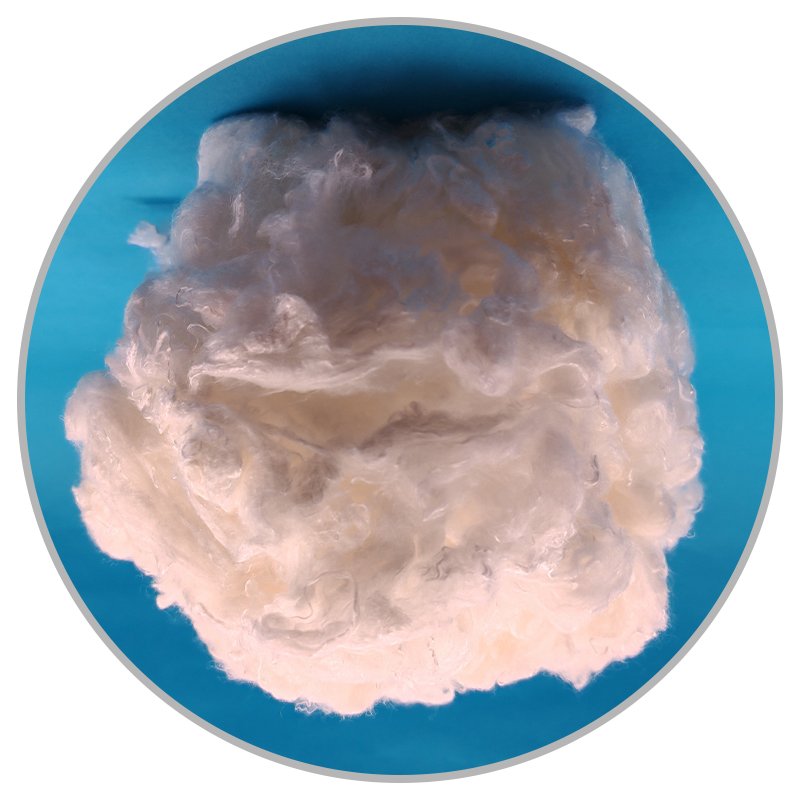 pure bamboo fiber for biodegradable nonwoven