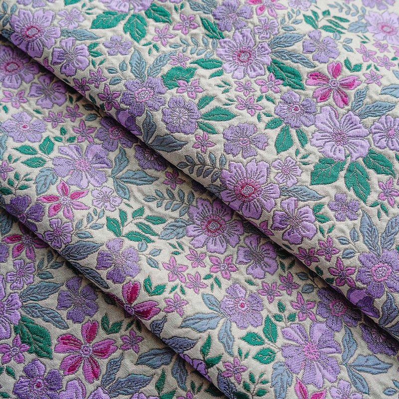 2022 Hot Wholesale Spring And Autumn Classic French Style Brocade Jacquard Fabric For Women's Dress