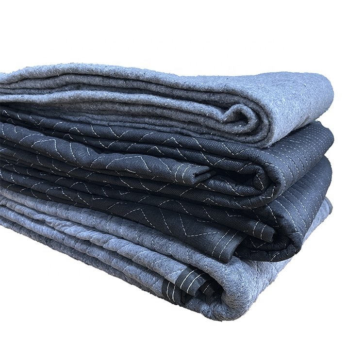 Polyester Fabric Customized Heavy Duty Moving Blanket