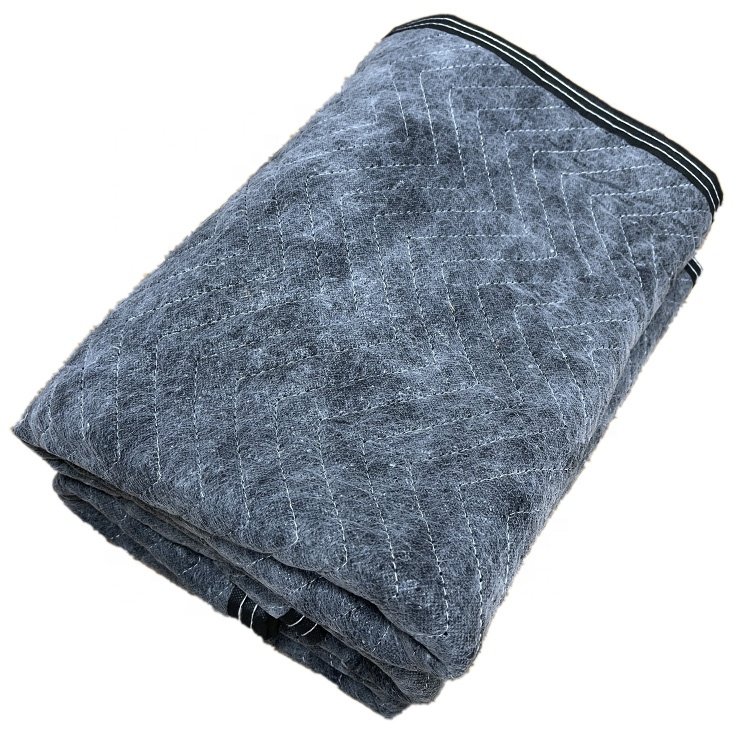 Polyester Fabric Customized Heavy Duty Moving Blanket