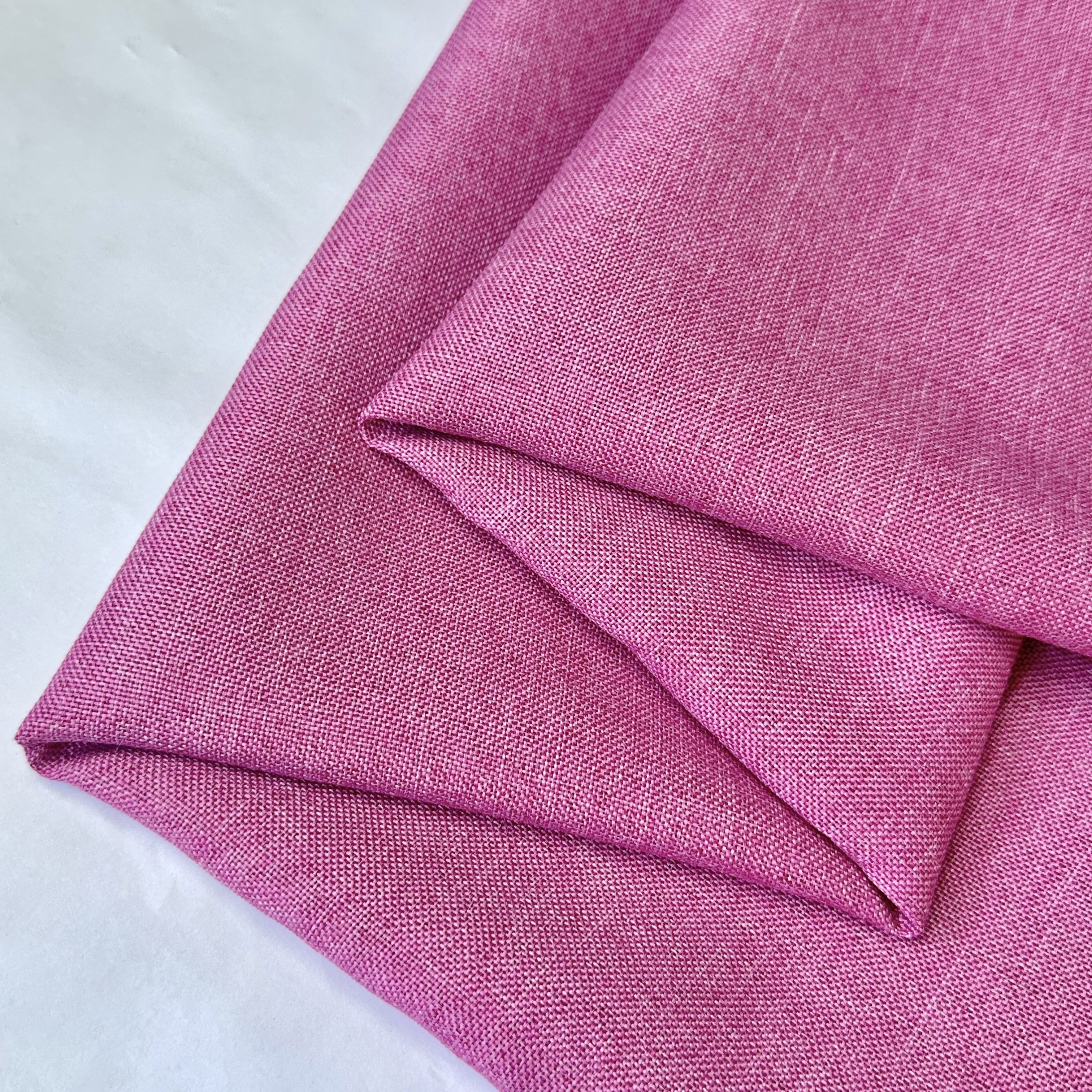 Factory Outlet 100% Polyester Linen Fabric Breathable Home Textile Upholstery Count Dye Sofas Curtains Sofa Cushion Door Cover