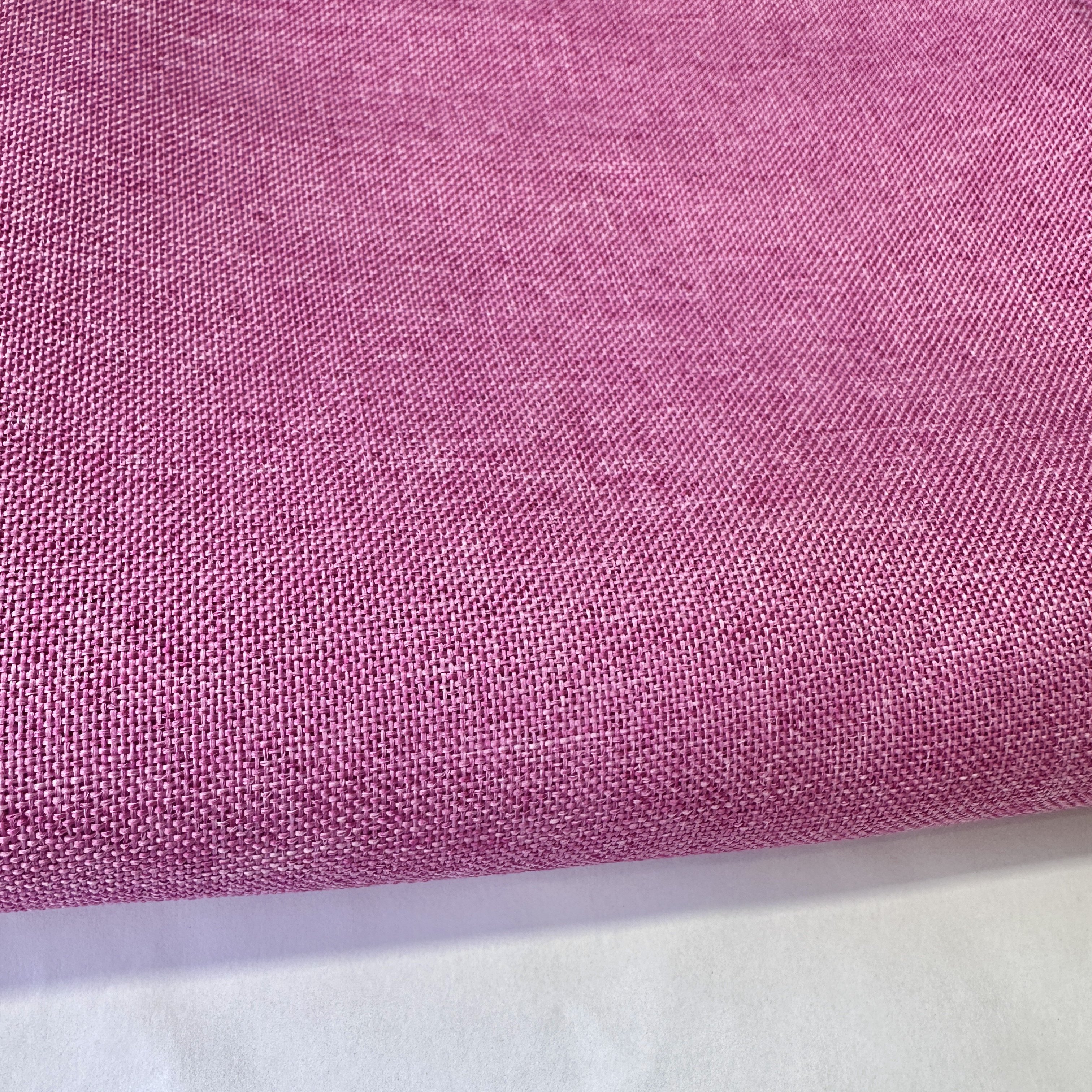 Factory Outlet 100% Polyester Linen Fabric Breathable Home Textile Upholstery Count Dye Sofas Curtains Sofa Cushion Door Cover