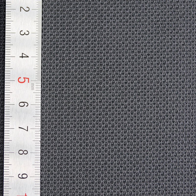 100% knitted Raschel polyester mesh fabric for sports shoes, upper material