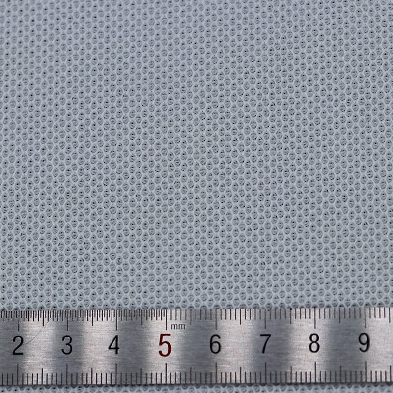 100% knitted Raschel polyester mesh fabric for sports shoes, upper material
