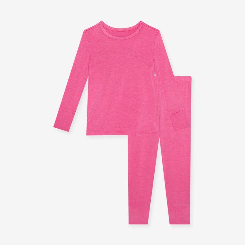 Hongbo custom plain baby sleepwear pajamas bamboo kids Loungewear clothes Christmas wholesale kids pyjamas set cotton