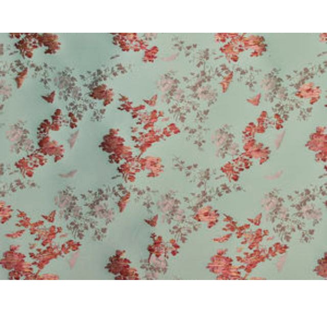 High Quality Best Selling Products Cotton Poplin Fabric Dot Leaves & Floral Block Print Fabric for digital print