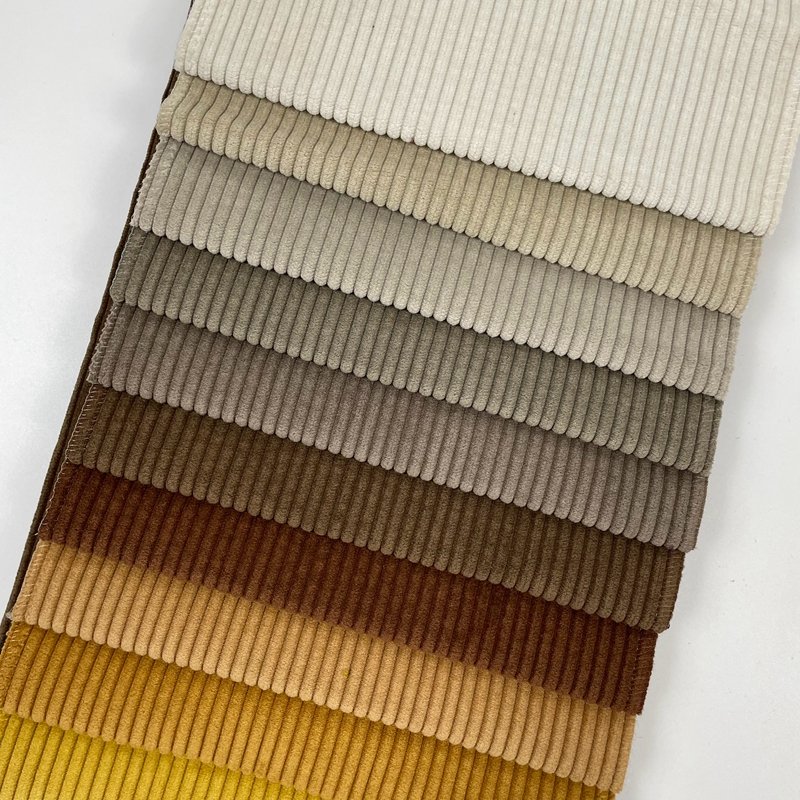 Popular Hot Sale IN STOCK 100% Polyester corduroy sofa home deco fabric sofa furniture textile upholstery fabric for couch