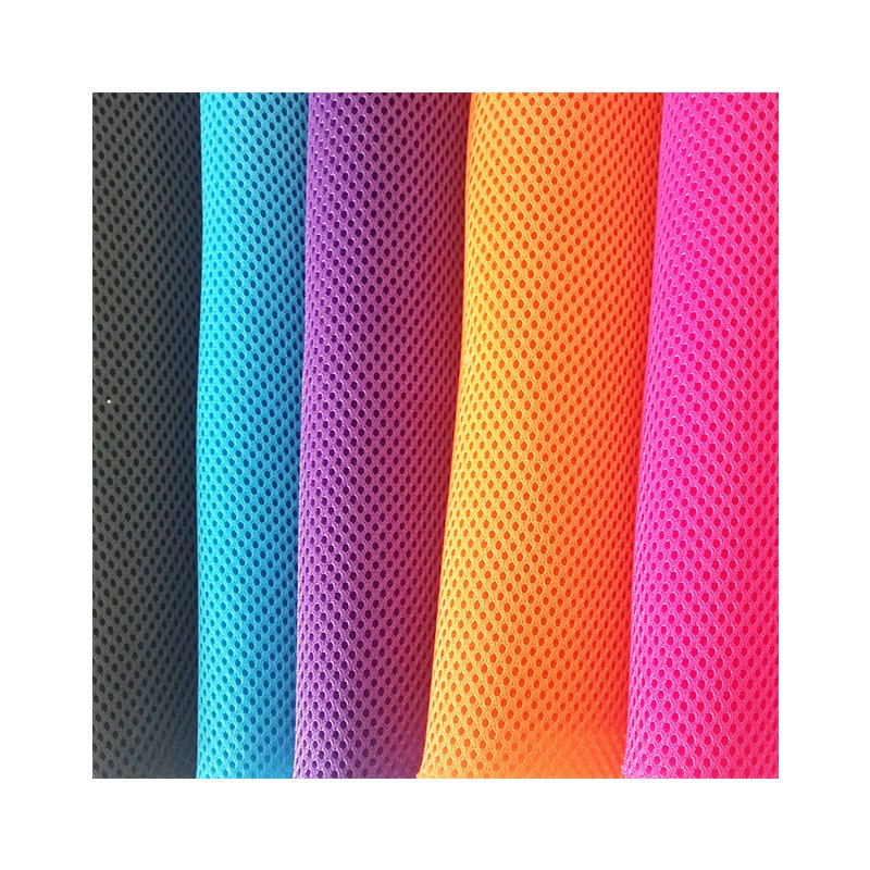 color thin durable 3d sandwich mesh fabric for seat Stroller mat car seat cloth bag pillows hats cushions pad sneaker