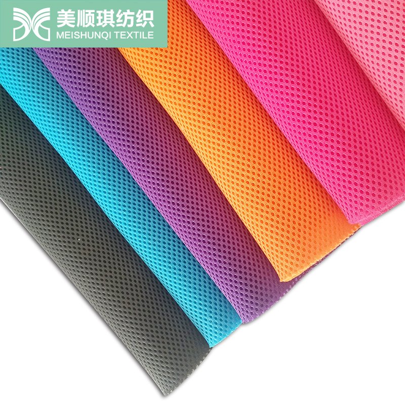 color thin durable 3d sandwich mesh fabric for seat Stroller mat car seat cloth bag pillows hats cushions pad sneaker