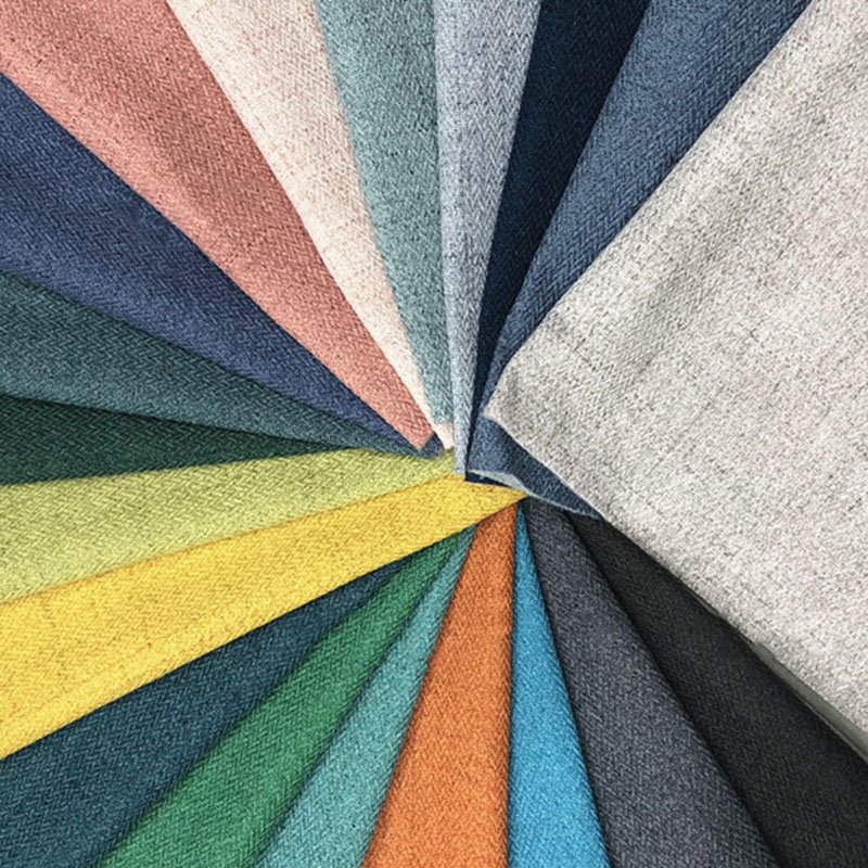 Factory Sale Coarse Linen Sofa Fabric Cotton Linen For Cushion Pillow Car Cover Bag Wholesale