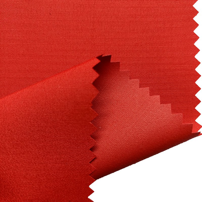 Excellent Quality Racing Jackets Fabric Polyester Staple Fiber Imitation Memory Fabric Polyurethane Coated