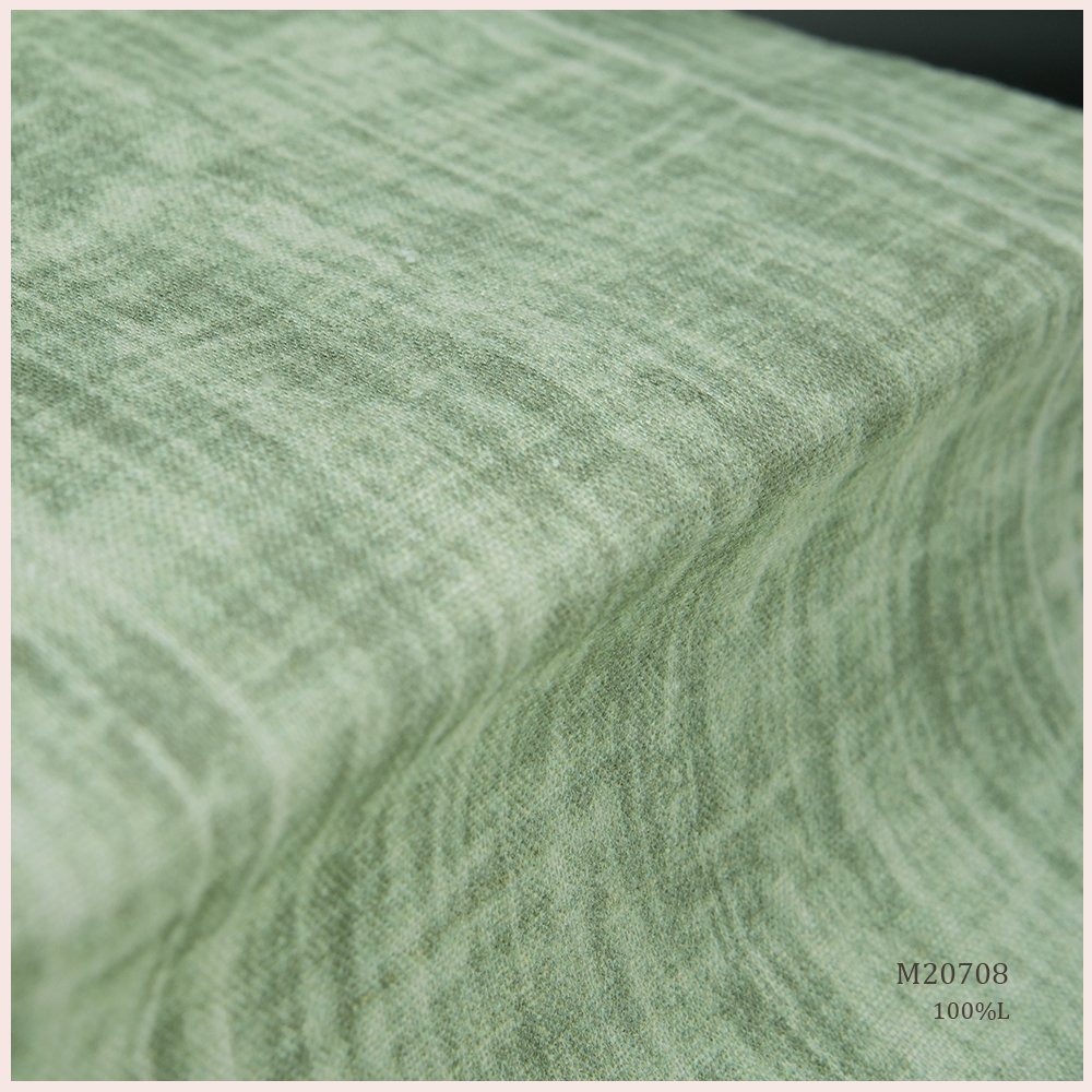 Dynamic Multi-colored 100% Linen Curtain Fabric for Furniture Curtain Pillow Bedding
