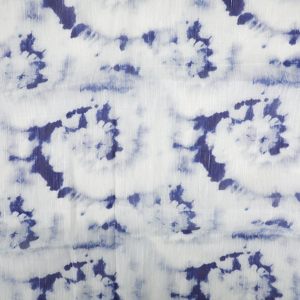 High quality custom digital printing 25%silk 75% linen chiffon fabric for clothing