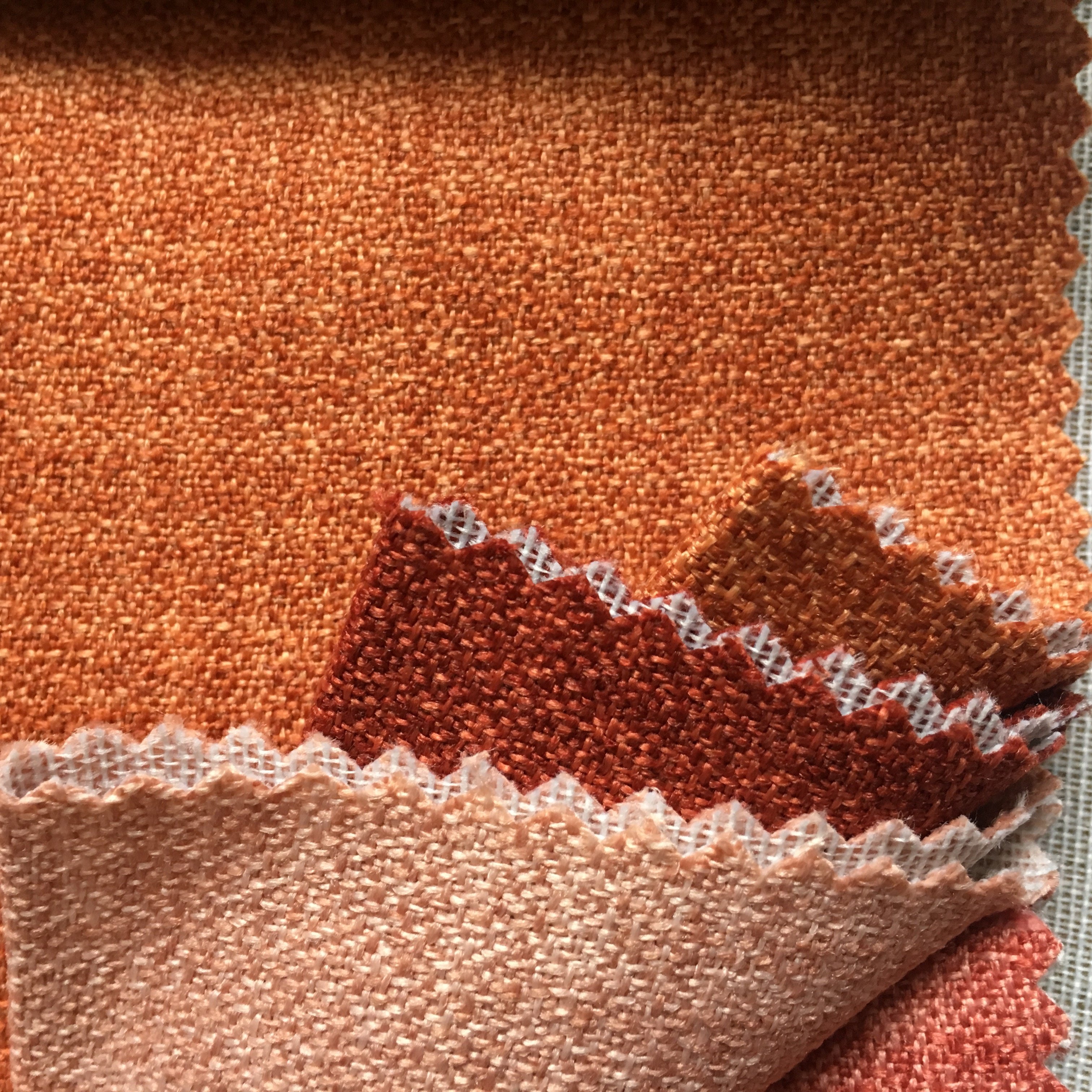 Furniture Fabric for Wholesale Textile Upholstery Sofa 100% Polyester Dobby Solid Color Sofa Textile Linen Look s fabric